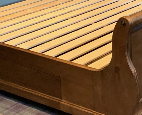 Pine bed deals slats